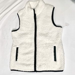 Women’s soft plush vest